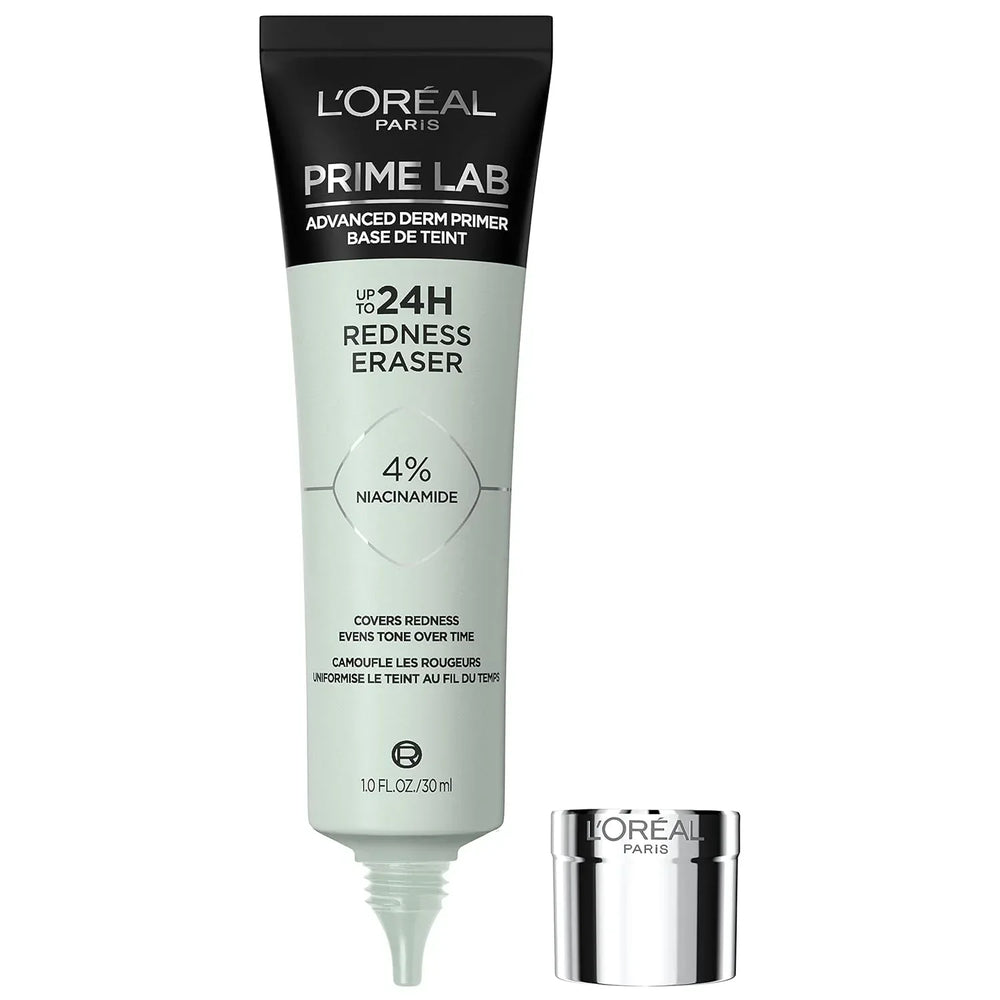 L'Oreal Paris Prime Lab Up to 24H Redness Eraser Face Primer - The Beauty League Pakistan