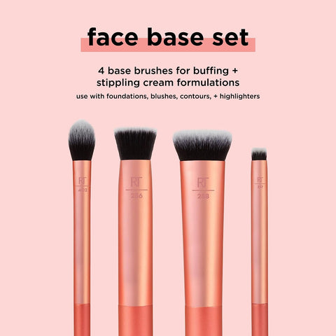 Real Techniques- Face Base Makeup Brush Set