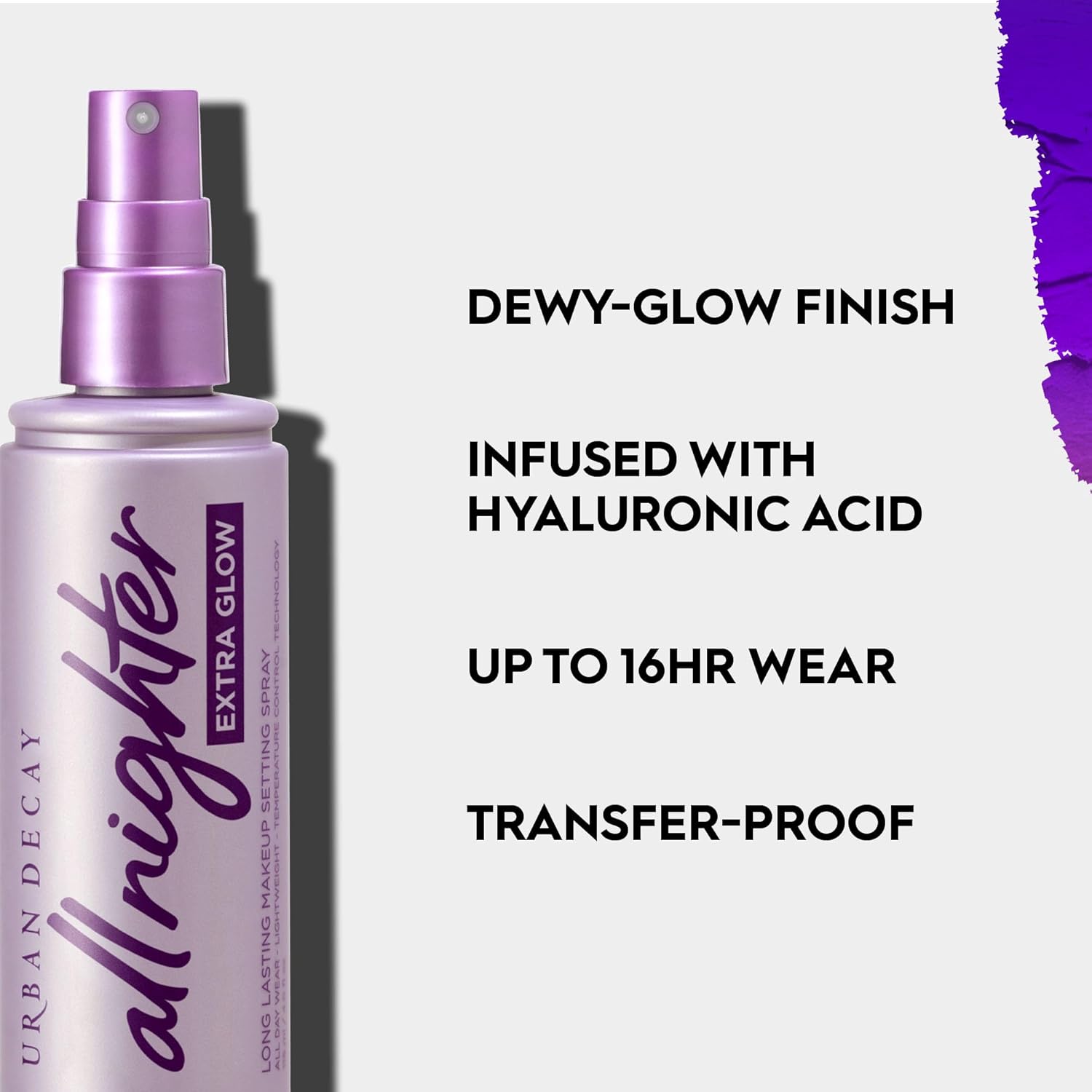 Urban Decay All Nighter Ultra Glow Makeup Setting Spray 118ml