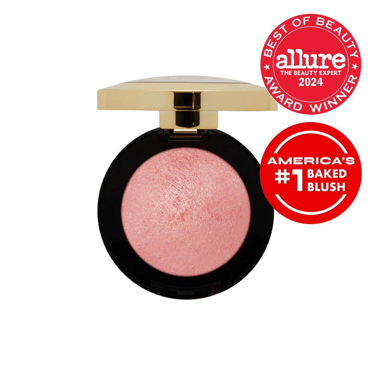 Milani Baked Powder Blush- 01 Dolce Pink Full Size