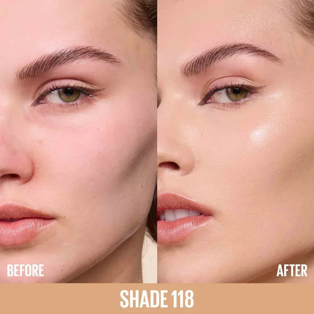 Maybelline- Lifter Plump And Glow Foundation-118 - The Beauty League Pakistan