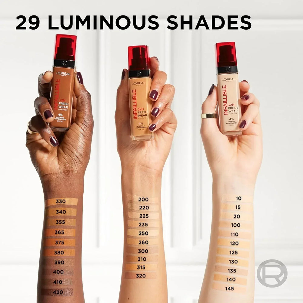 L'oreal Paris- Infallible 32hr Freshwear Foundation-110 - The Beauty League Pakistan