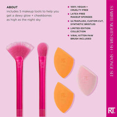 Real Techniques Limited Edition Starlite Nights Brush + Sponge Kit