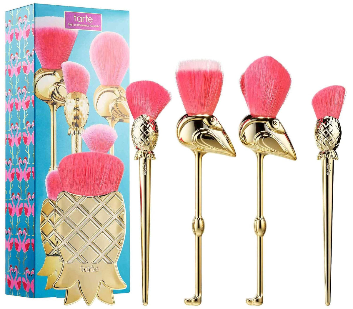 Tarte Let's Flamingle 5 Piece Brush Set