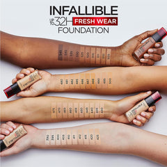L'oreal Paris-Infallible 32 HOUR FRESH WEAR FOUNDATION-455 Natural Buff (USA)