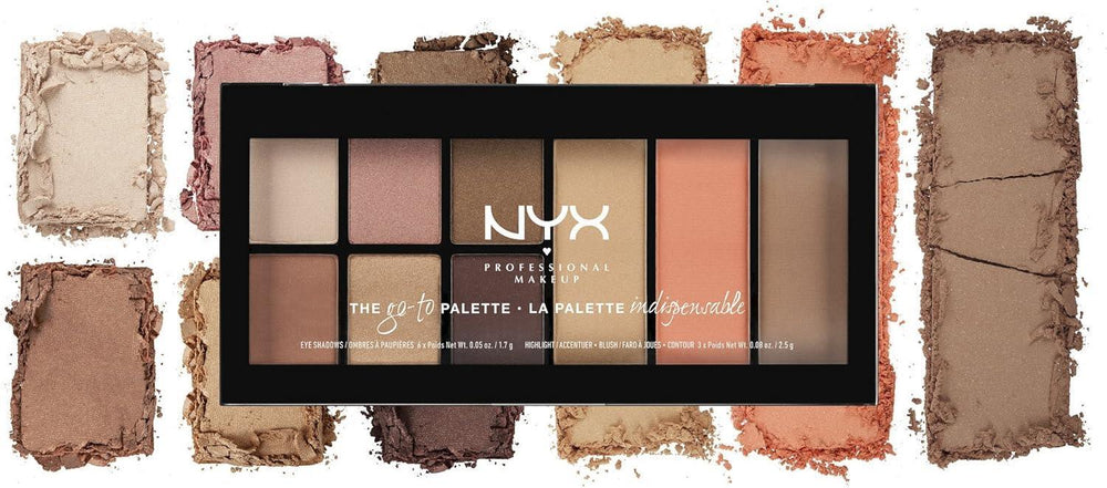 NYX-Go-To Palette, Wanderlust - The Beauty League Pakistan