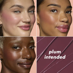 Elf- Soft Glam Cream Blush Stick- Plum Intended