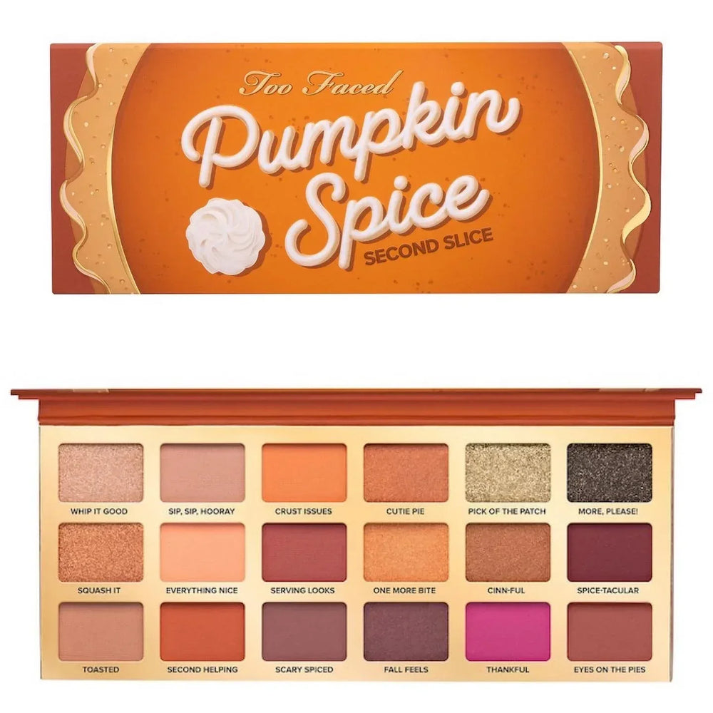 Pumpkin Spice Second Slice Eyeshadow Palette SWEET & SPICY EYESHADOW PALETTE - The Beauty League Pakistan