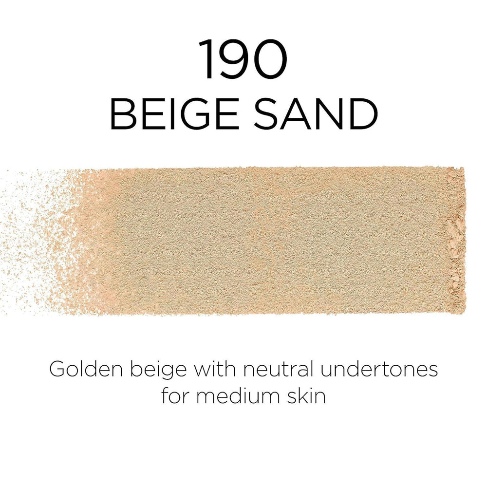 L'Oreal Paris- Infallible Fresh Wear Foundation In A Powder 24H Wear 190 Beige Sand - The Beauty League Pakistan