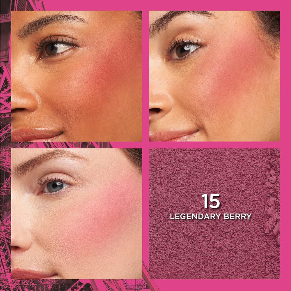 Loreal Infallible Up to 24H Fresh Wear Soft Matte Blush- 15 Legendery Berry - The Beauty League Pakistan