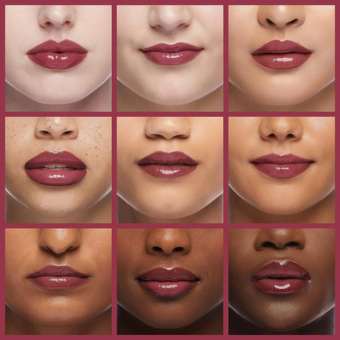 Rimmel Stay Plumped Lip Gloss, 501 Raspberry Sundae