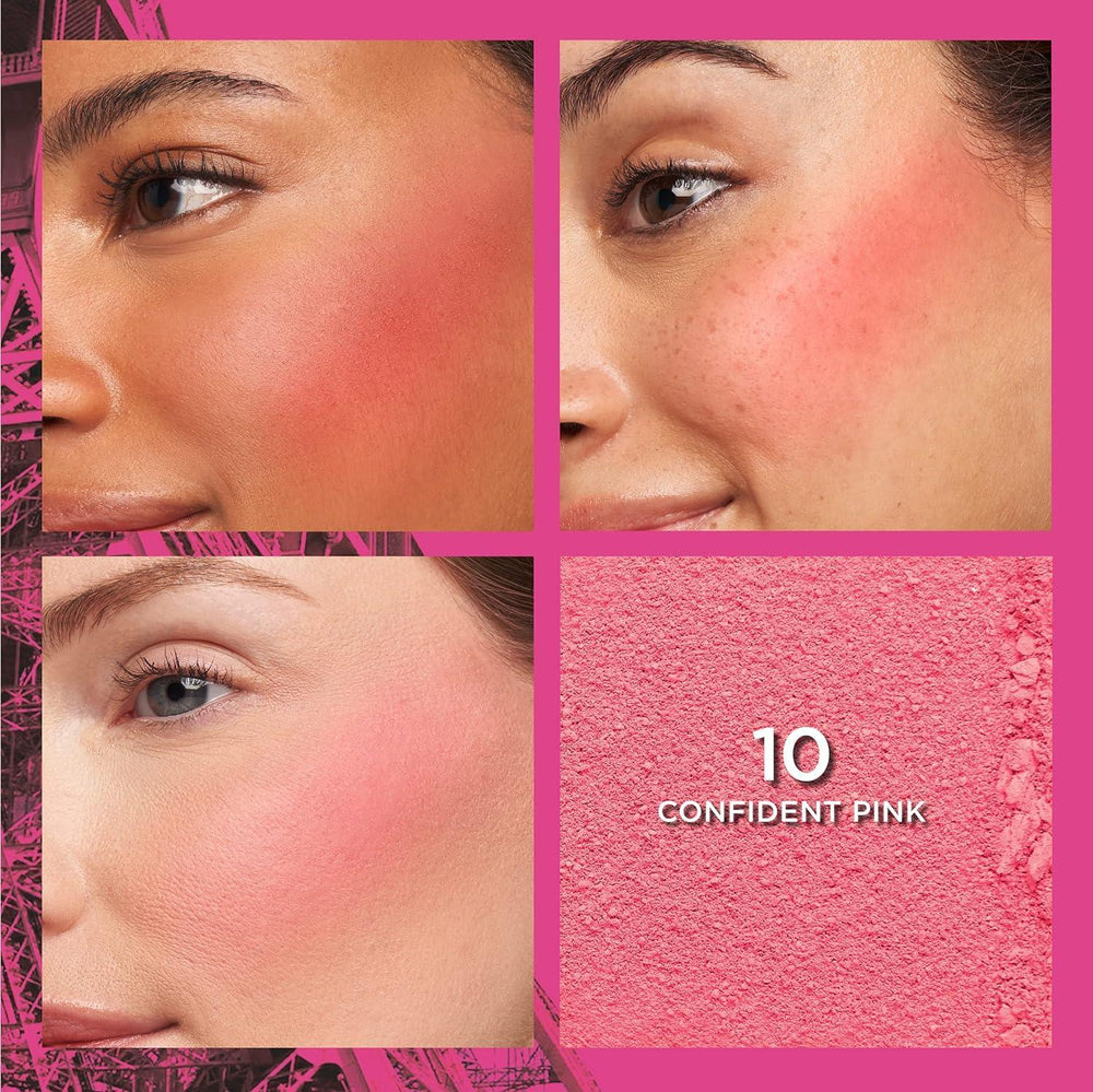 Loreal Infallible Up to 24H Fresh Wear Soft Matte Blush- 10 Confident Pink - The Beauty League Pakistan