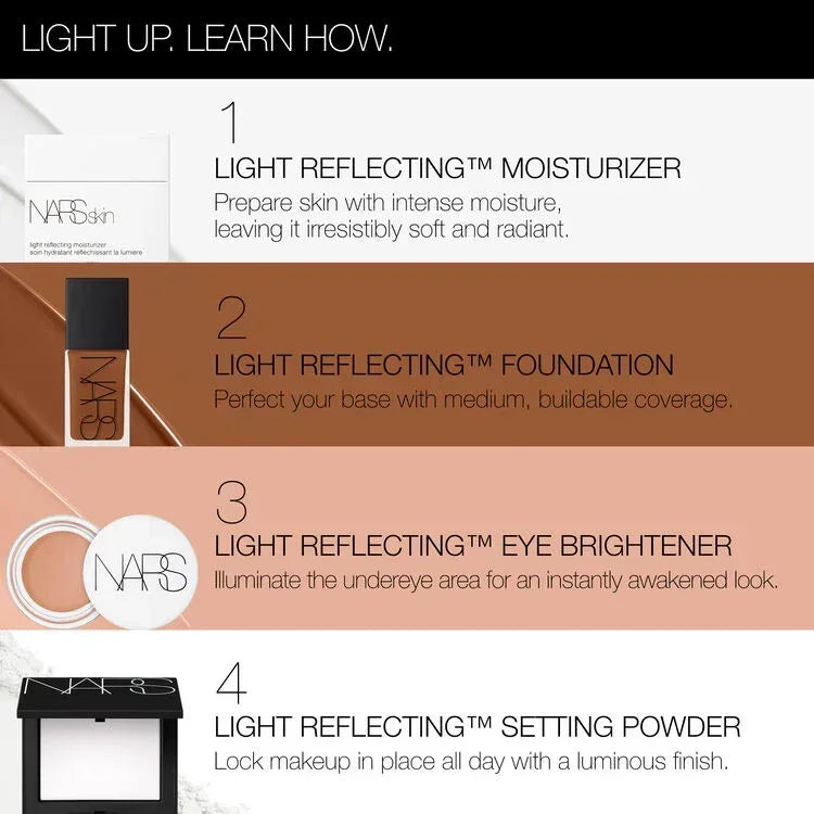 NARS Light Reflecting Advanced Skincare Foundation- Medium 2.5 Sahel - The Beauty League Pakistan