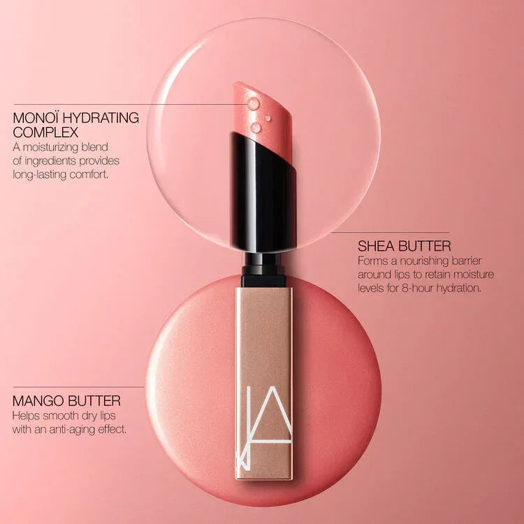 NARS Afterglow Sensual Shine Hydrating Lipstick- 255 Show Off - The Beauty League Pakistan