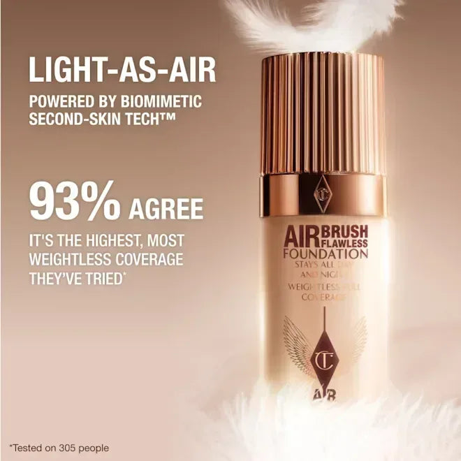 Charlotte Tilbury Airbrush Flawless Foundation- 3 Cool - The Beauty League Pakistan