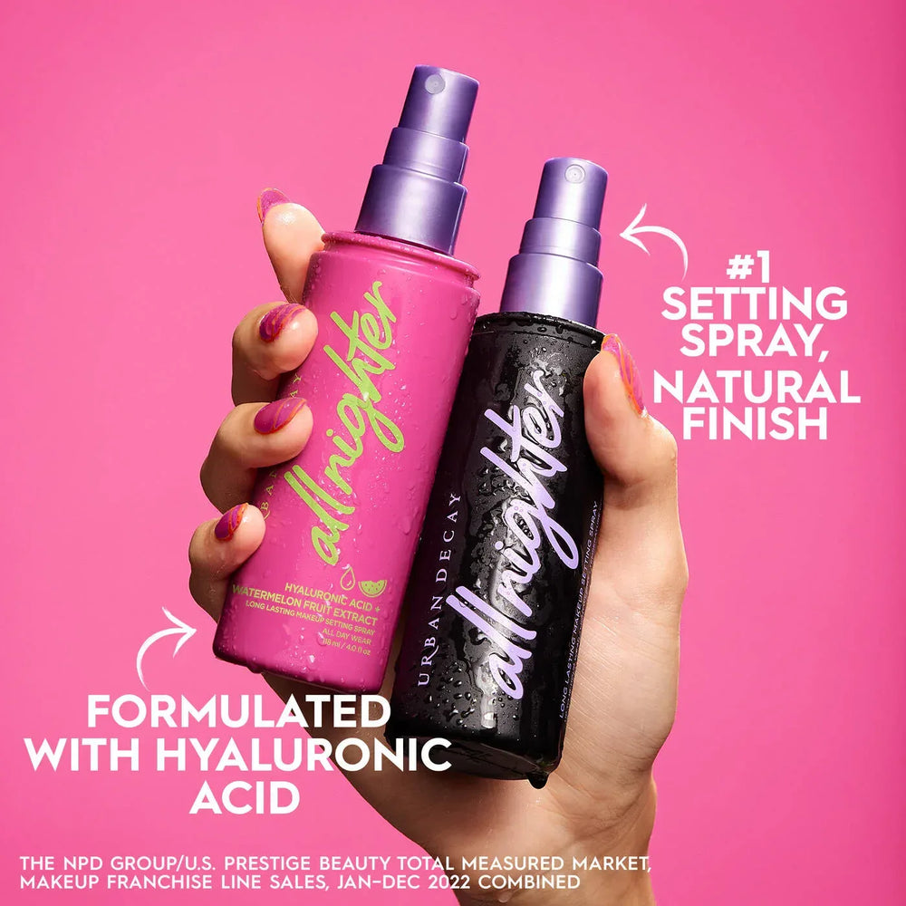 Urban Decay All Nighter Hyaluronic Acid Dewy Setting Spray 118ml - The Beauty League Pakistan