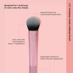 Real Techniques- Instapop Cheek Makeup Brush (405)