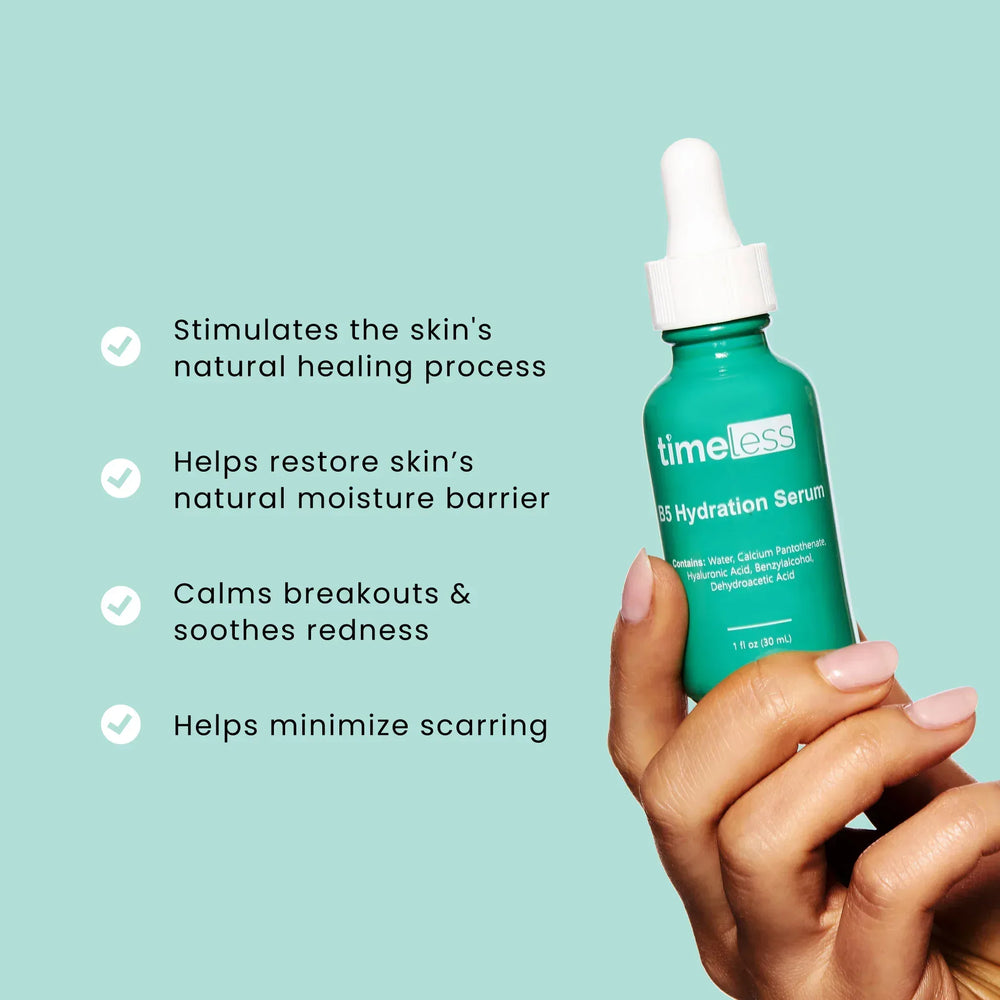 Timeless Vitamin B5 Serum + Hyaluronic Acid 120ml - The Beauty League Pakistan