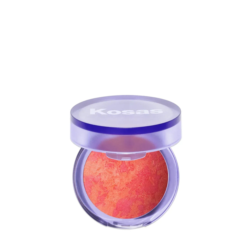 Kosas- Blush is Life Baked Dimensional + Brightening Blush- Dare (mini) - The Beauty League Pakistan