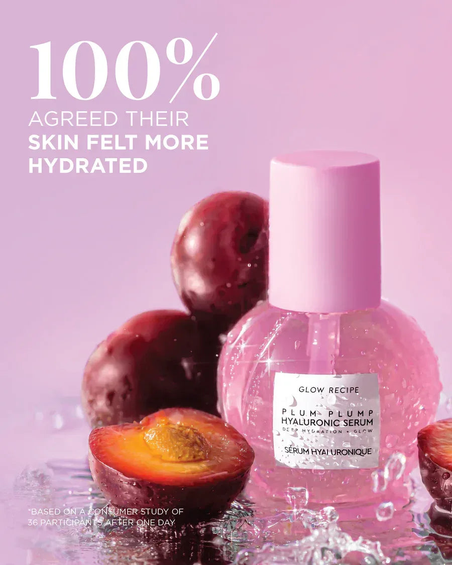 Glow Recipe- Glow Recipe Plum & Plump Hyaluronic Serum 30ml - The Beauty League Pakistan
