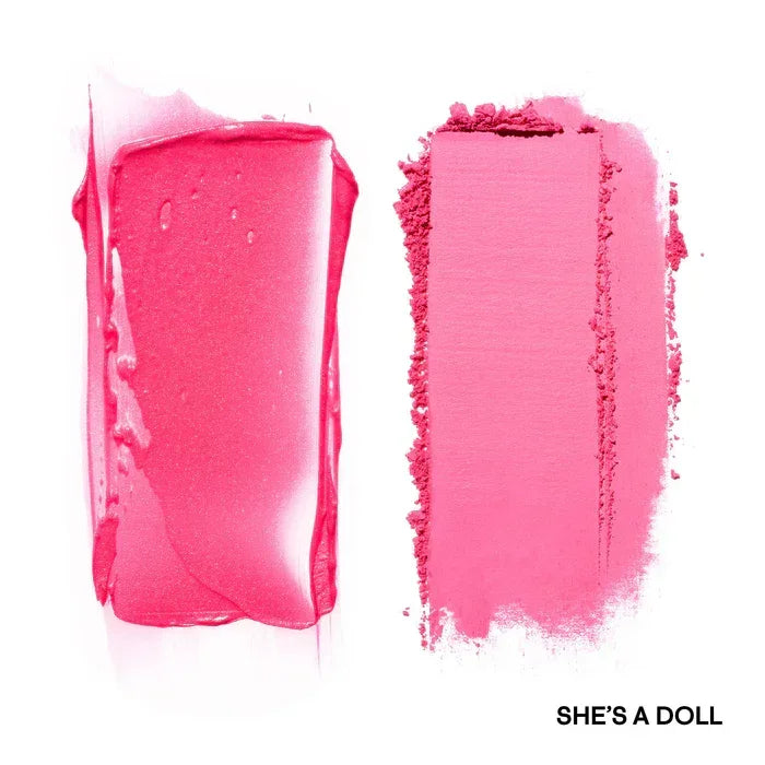 Patrick Ta- Major Headlines Double-Take Crème & Powder Blush Duo- She's A Doll - The Beauty League Pakistan