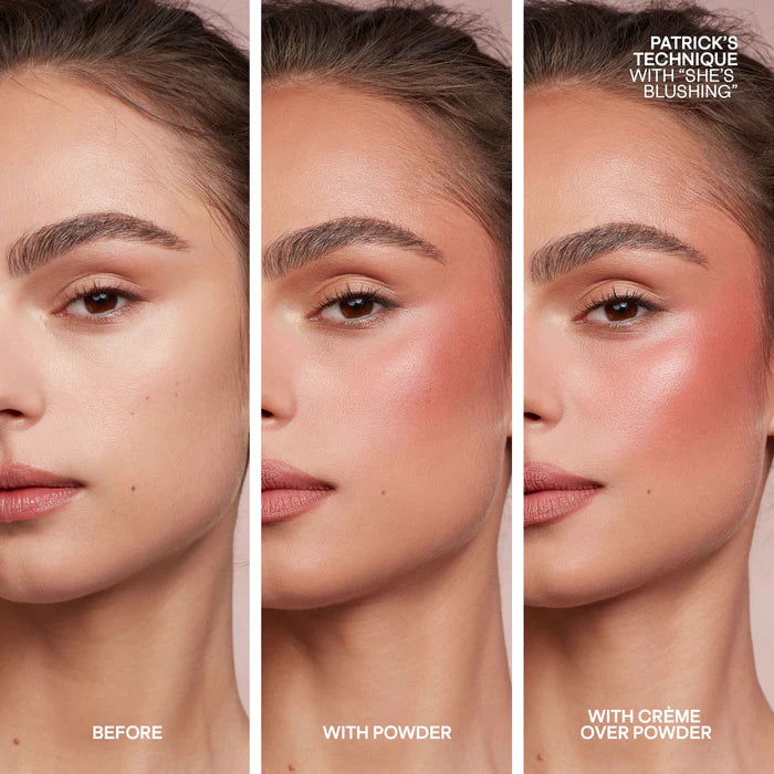 PATRICK TA  Major Headlines Double-Take Crème & Powder Blush Duo- She's A Doll