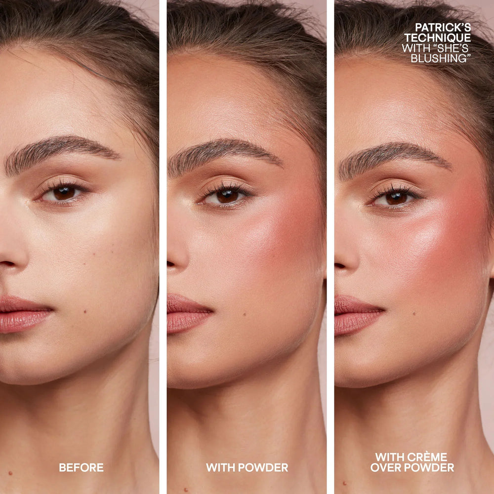Patrick Ta - Major Headlines Double-Take Cream And Powder Blush Duo- She's Giving - The Beauty League Pakistan