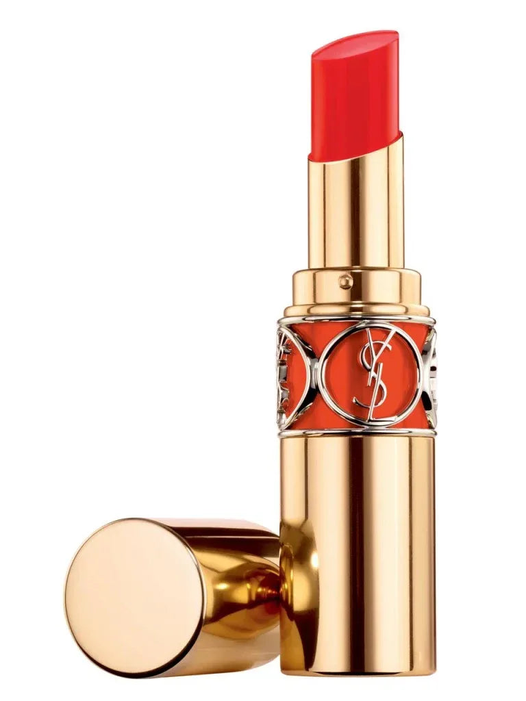 Yves Saint Laurent Rouge Volupte Shine - 46 Orange Perfecto - The Beauty League Pakistan