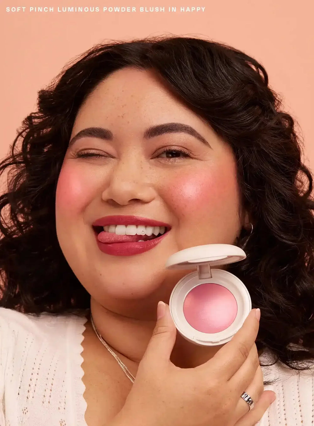 Rare Beauty- Soft Pinch Luminous Powder Blush- Happy - The Beauty League Pakistan