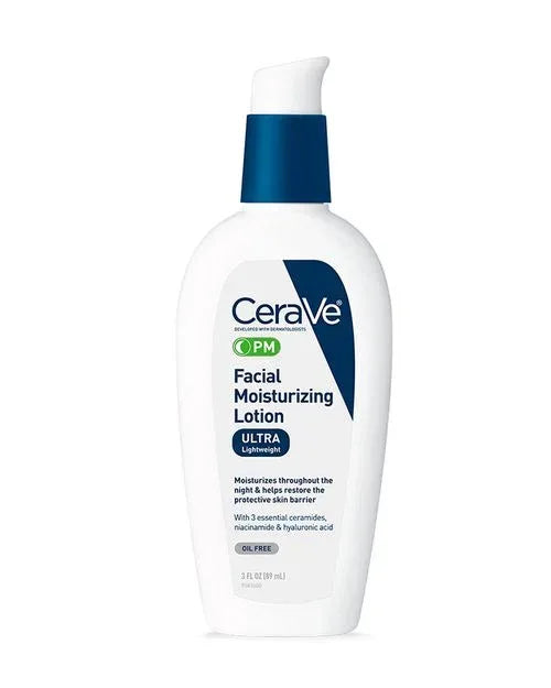 CeraVe- PM Facial Moisturizing Lotion 89ml - The Beauty League Pakistan