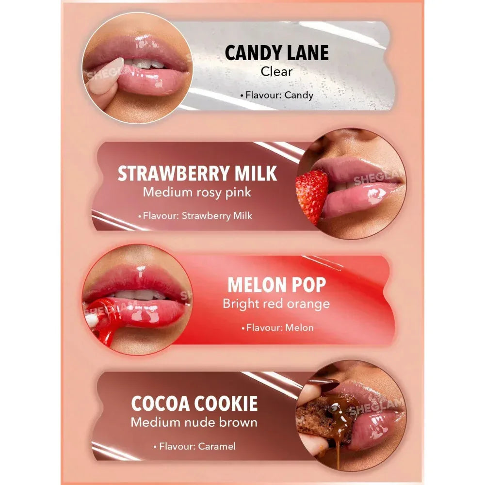Sheglam Crystal Glaze Moisturizing Lip Care - Cocoa Cookie - The Beauty League Pakistan