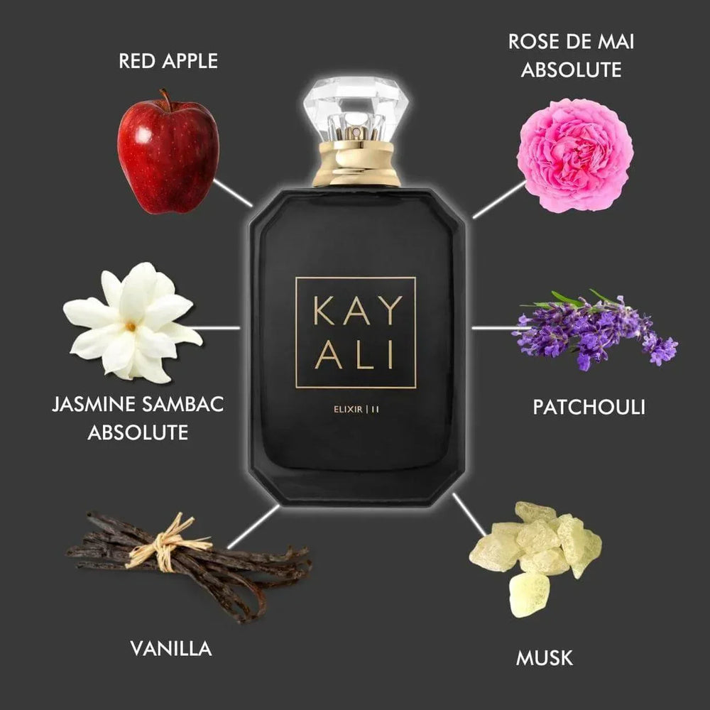 Huda Beauty- Kayali Elixir | 11 100ml - The Beauty League Pakistan