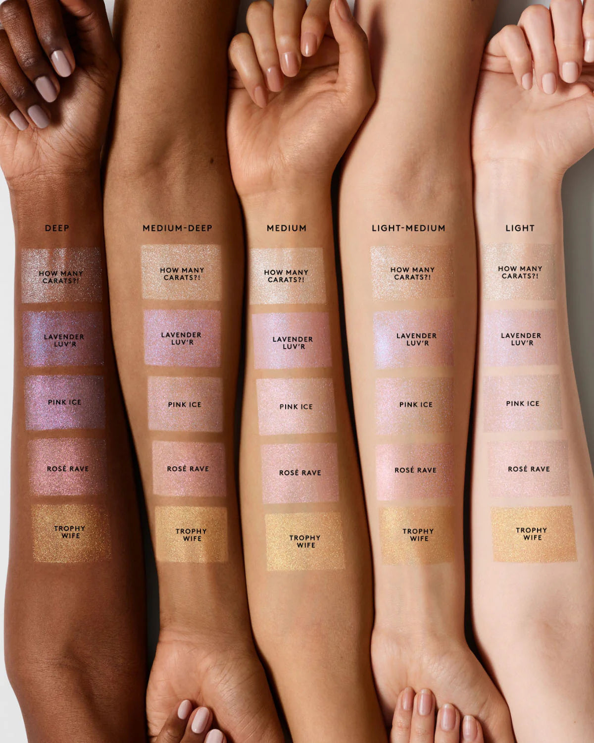 Fenty Beauty- Diamond Bomb All-Over Diamond Veil - Rosé Rave