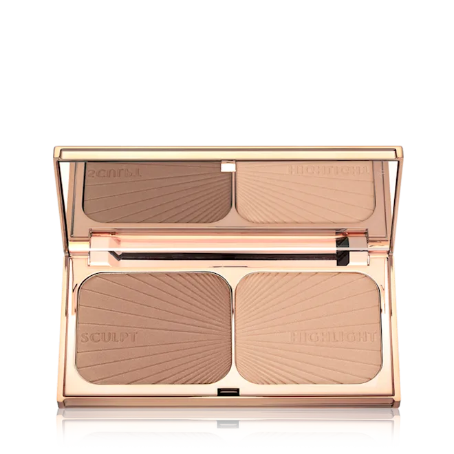 Charlotte Tilbury- Mini Filmstar Bronze And Glow- LIGHT TO MEDIUM