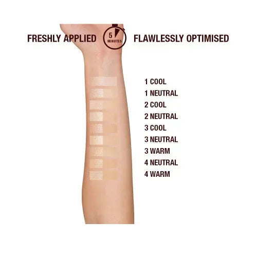 Charlotte Tilbury- Airbrush Flawless Foundation- 4 Warm/Chaud - The Beauty League Pakistan