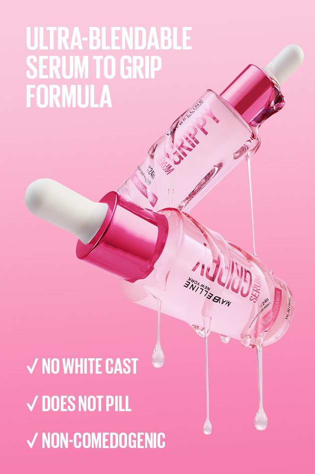 Maybelline- Grippy Serum™ Up To 24HR Hydrating Grip Primer