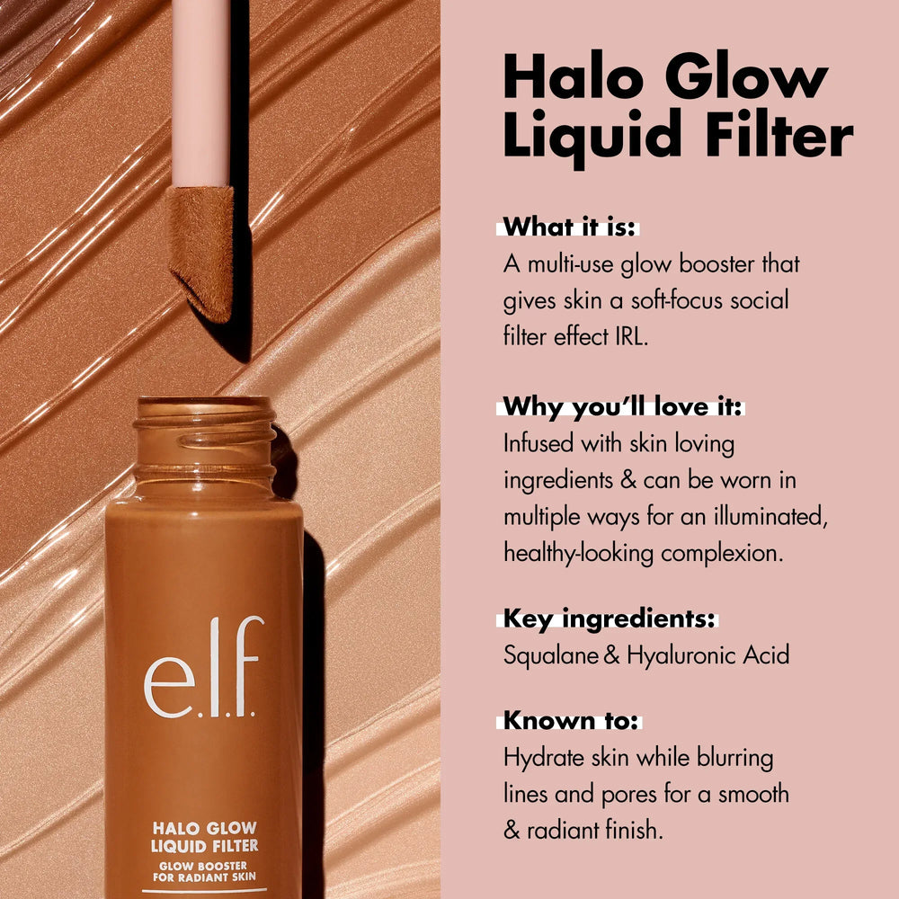 Elf- Halo Glow Liquid Filter- 3 Light/Medium - The Beauty League Pakistan