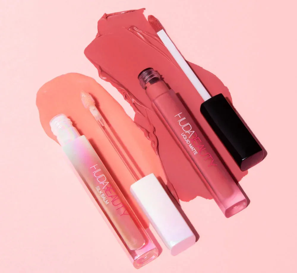 HUDA BEAUTY Cherry Blossom limited-edition lip set - The Beauty League Pakistan