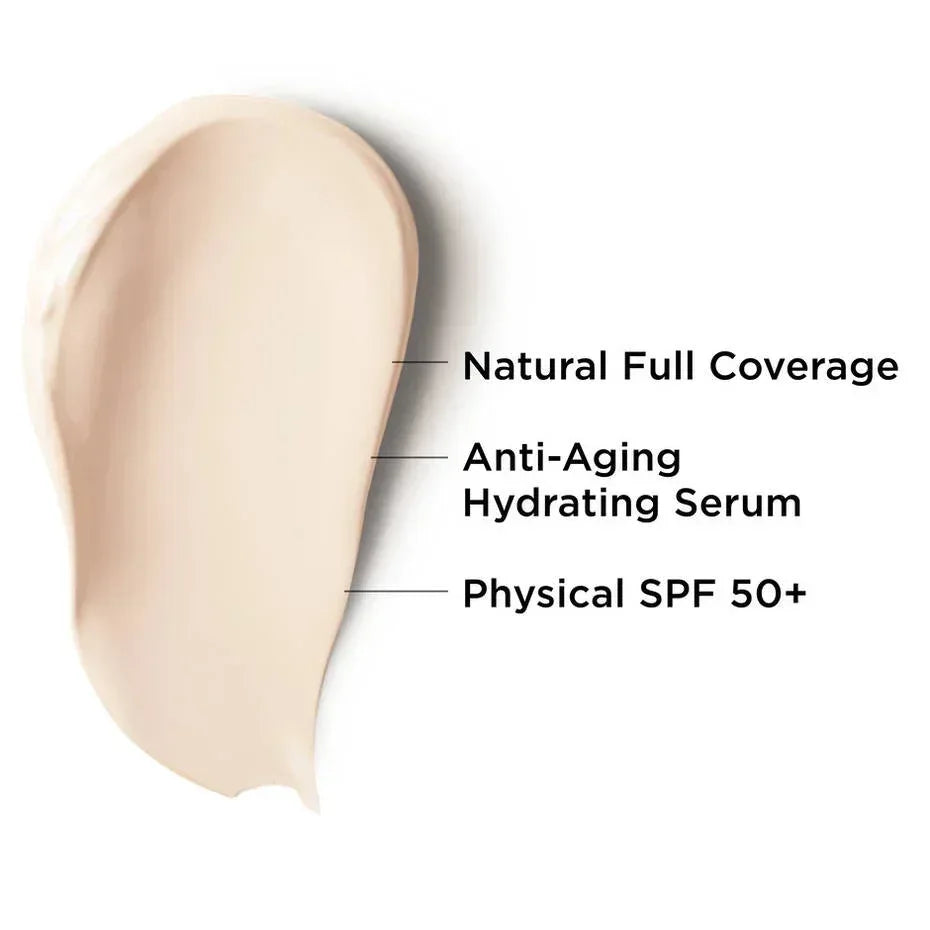 It cosmetics- CC+ Cream Full-Coverage Foundation with SPF 50+ (C) Fair Beige - The Beauty League Pakistan