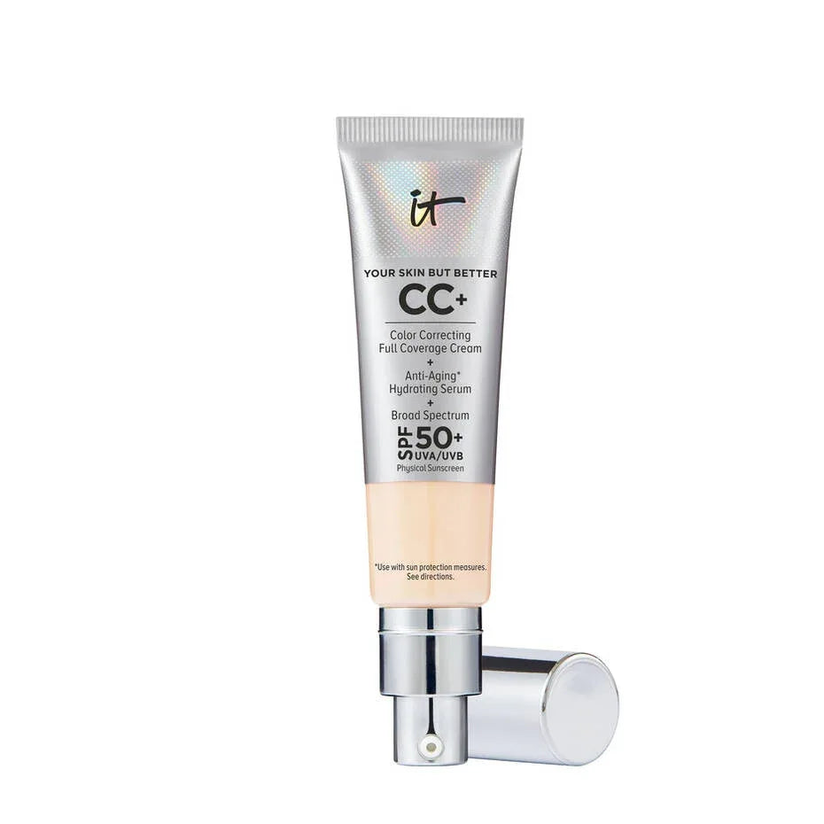 It cosmetics- CC+ Cream Full-Coverage Foundation with SPF 50+ (C) Fair Light (EXP 08/24) - The Beauty League Pakistan