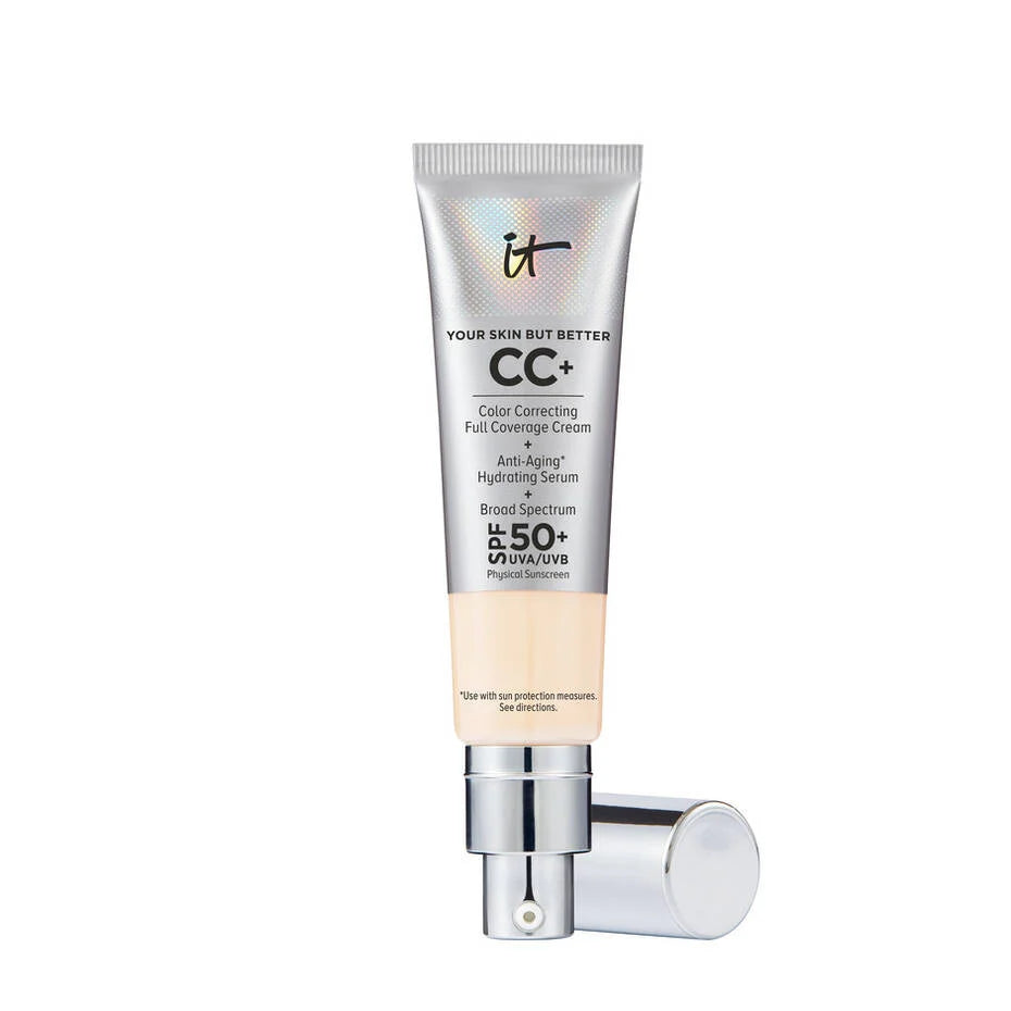 it Cosmetics- CC+ Cream Full-Coverage Foundation with SPF 50+ Fair (EXP 08/24)