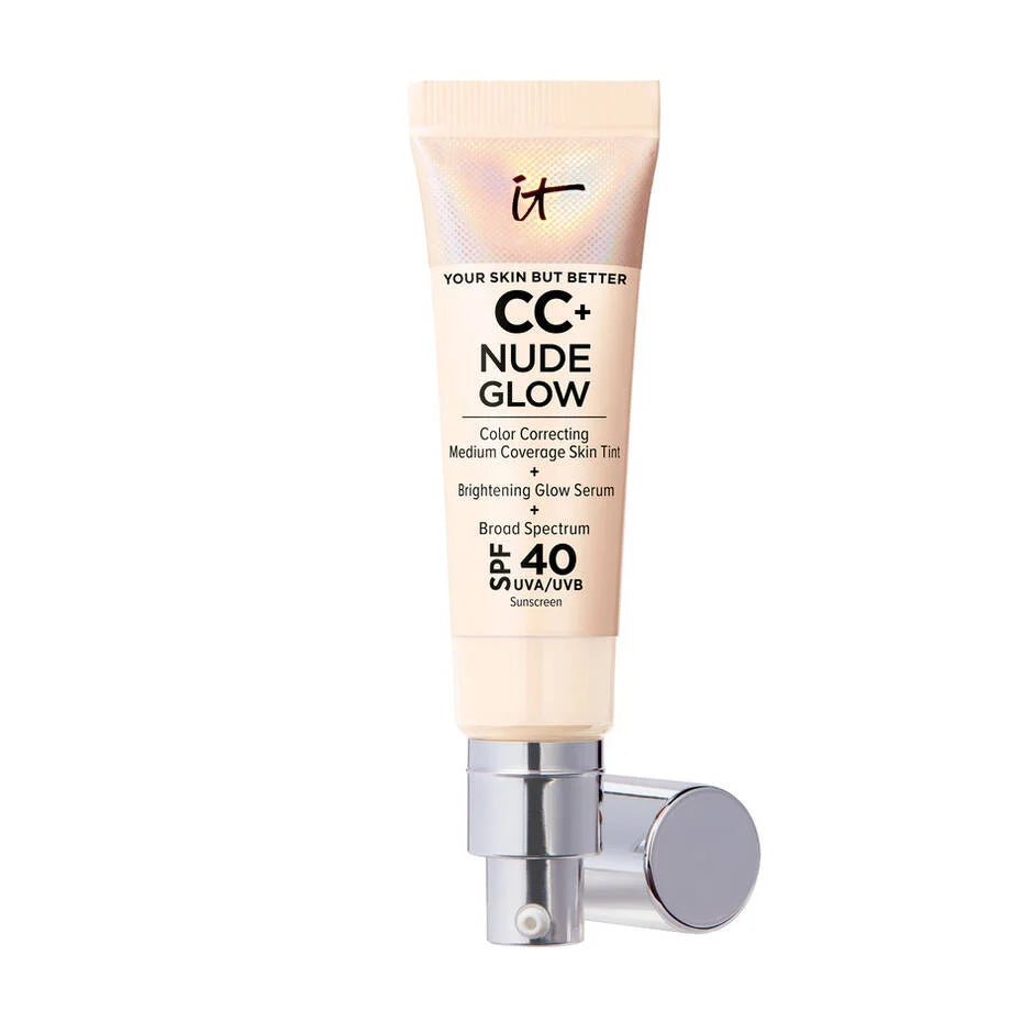 it cosmetic- CC+ Nude Glow Lightweight Foundation + Glow Serum with SPF 40 Fair Ivory (EXP05/24)