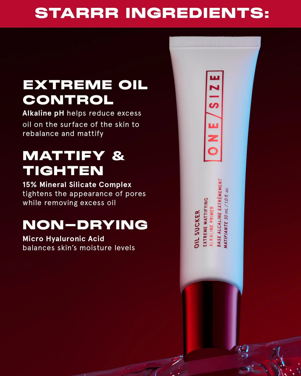 One/Size- Oil Sucker Extreme Mattifying Alkaline Primer - The Beauty League Pakistan