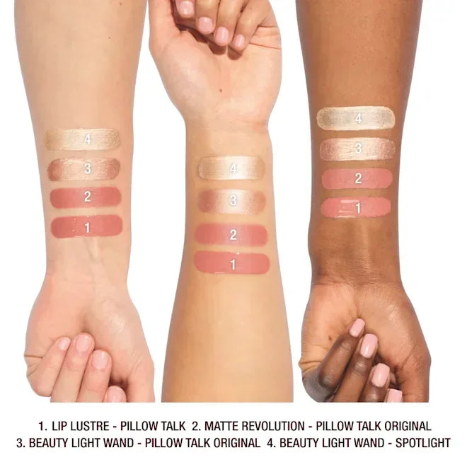 Charlotte Tilbury- Pillow Talk Lip & Cheek Secrets Pillow Talk - The Beauty League Pakistan