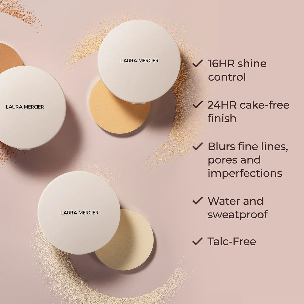 Laura Mercier- Translucent Pressed Talc-Free Waterproof Setting Powder Ultra-Blur - The Beauty League Pakistan