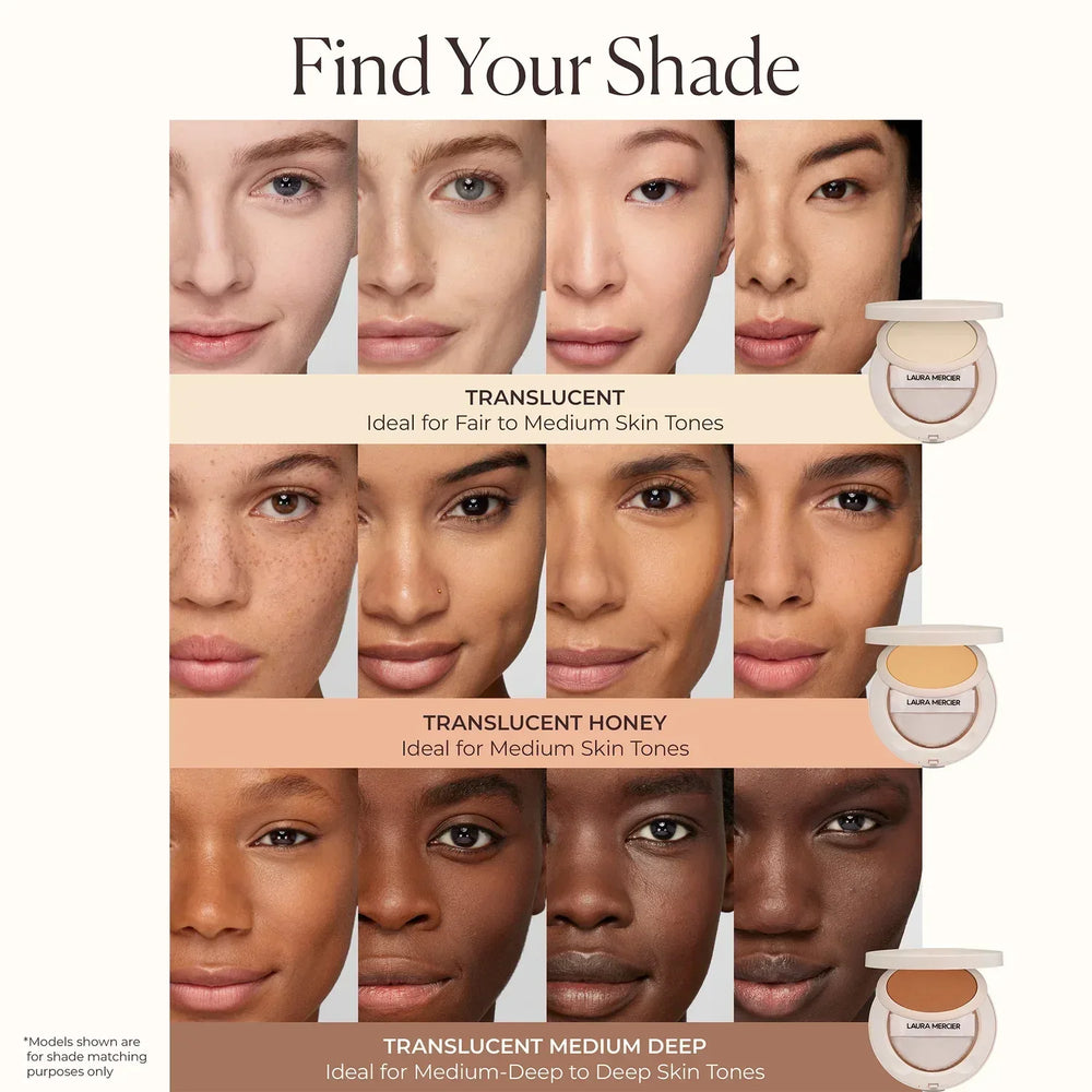 Laura Mercier- Translucent Pressed Talc-Free Waterproof Setting Powder Ultra-Blur - The Beauty League Pakistan