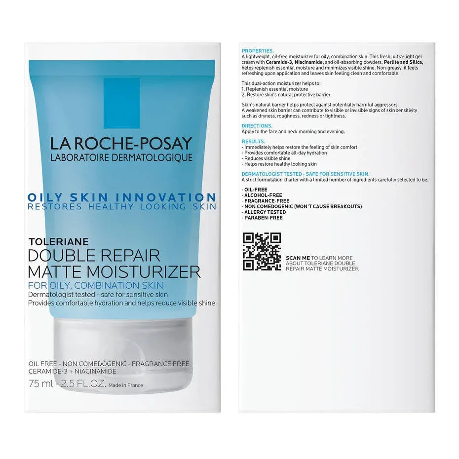 La Roche-Posay Toleriane Double Repair Face Matte Moisturizer - The Beauty League Pakistan