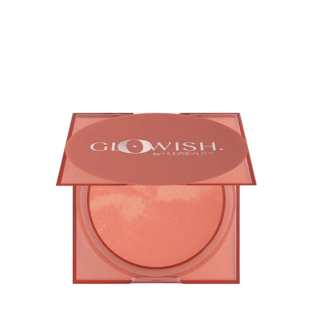 HUDA BEAUTY - GloWish Cheeky Vegan Blush Powder - 01 Healthy Peach