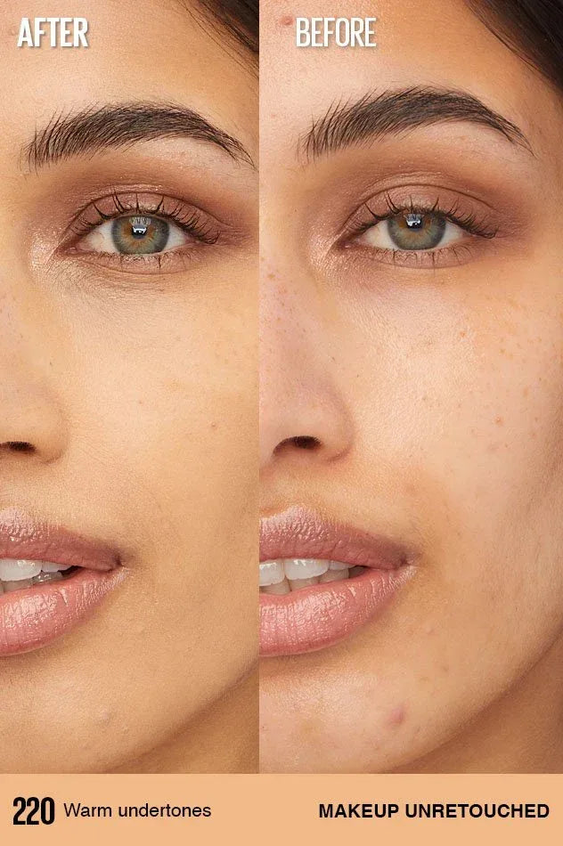 Maybelline- Super Stay® Lumi-Matte Foundation-220 (USA) - The Beauty League Pakistan