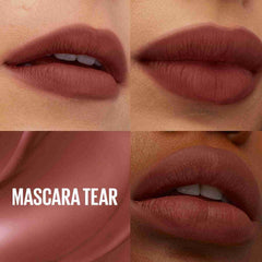 Maybelline- Super Stay Teddy Tint™ Liquid Lip Tint- 20 Mascara Tear (France)
